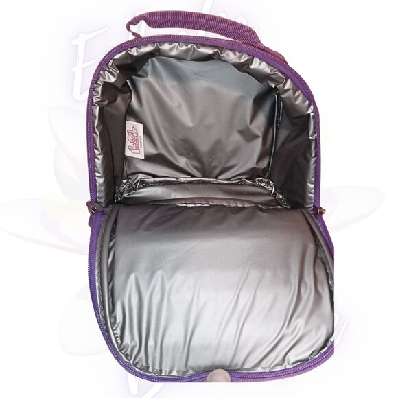 NWT - LOL Surprise MGA BB's Run the World Zippered 3D Print Insulated Bag - Picture 3 of 15